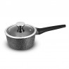 CASSEROLE EN FONTE D'ALUMINIUM 18CM AVEC COUVERCLE GISORS CAS18TFI DE DURAND DUPONT